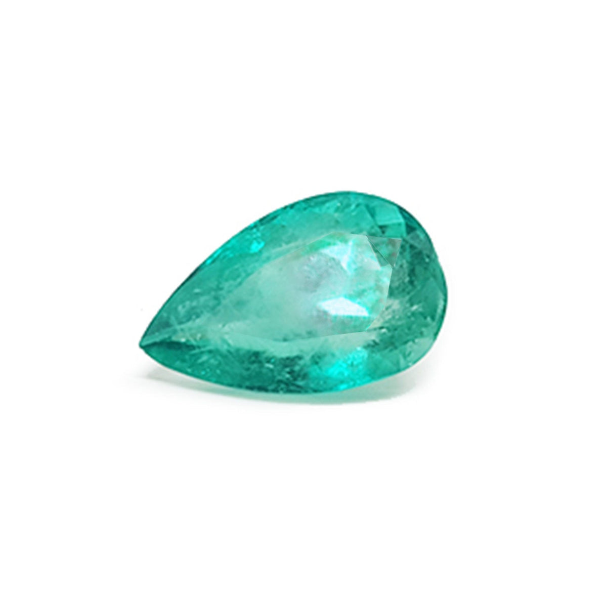 Loose emerald pear shaped for sale