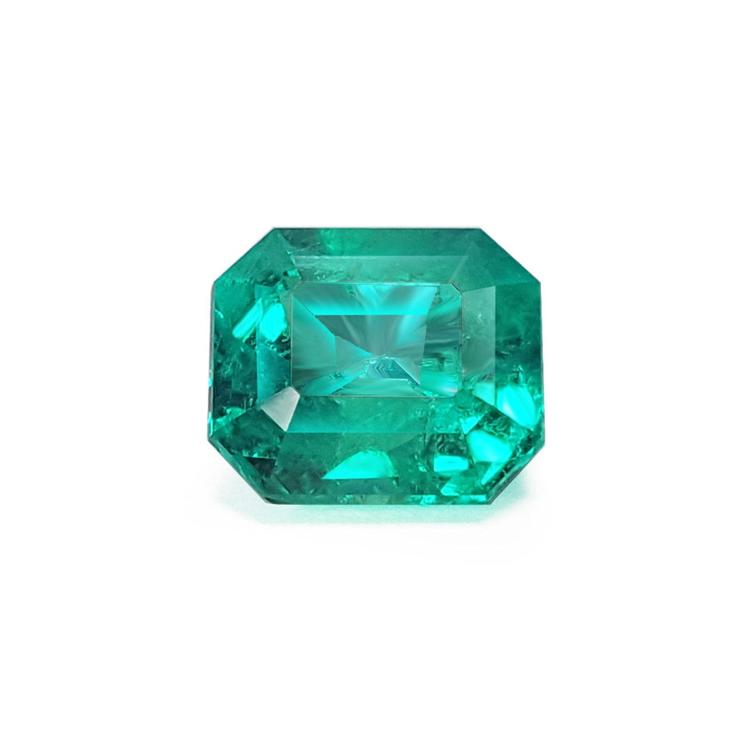Loose emerald GIA certified