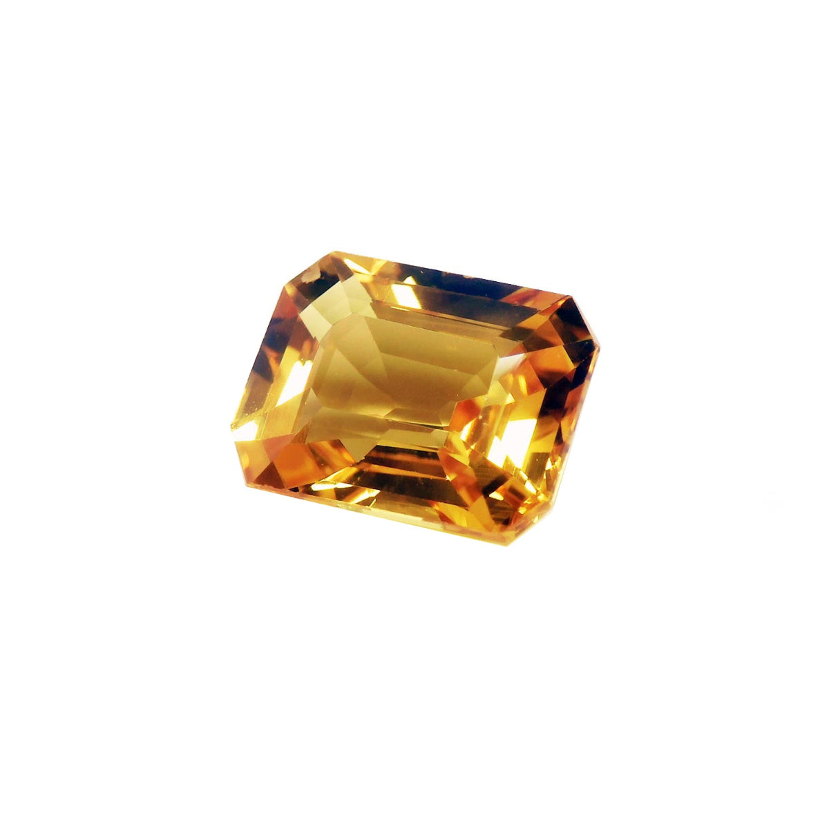 3.75 ct. Loose Yellow Sapphire Eye Clean Crystal from Sri Lanka