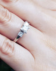 inexpensive diamond engagement ring, 