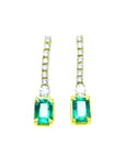 Colombian emeralds wholesale earrings