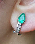 Mother’s day jewelry with real emeralds