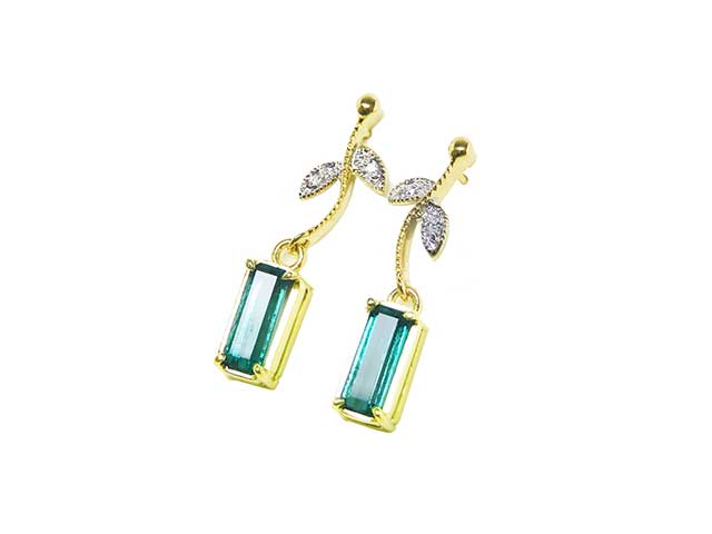 Wholesale emerald earrings