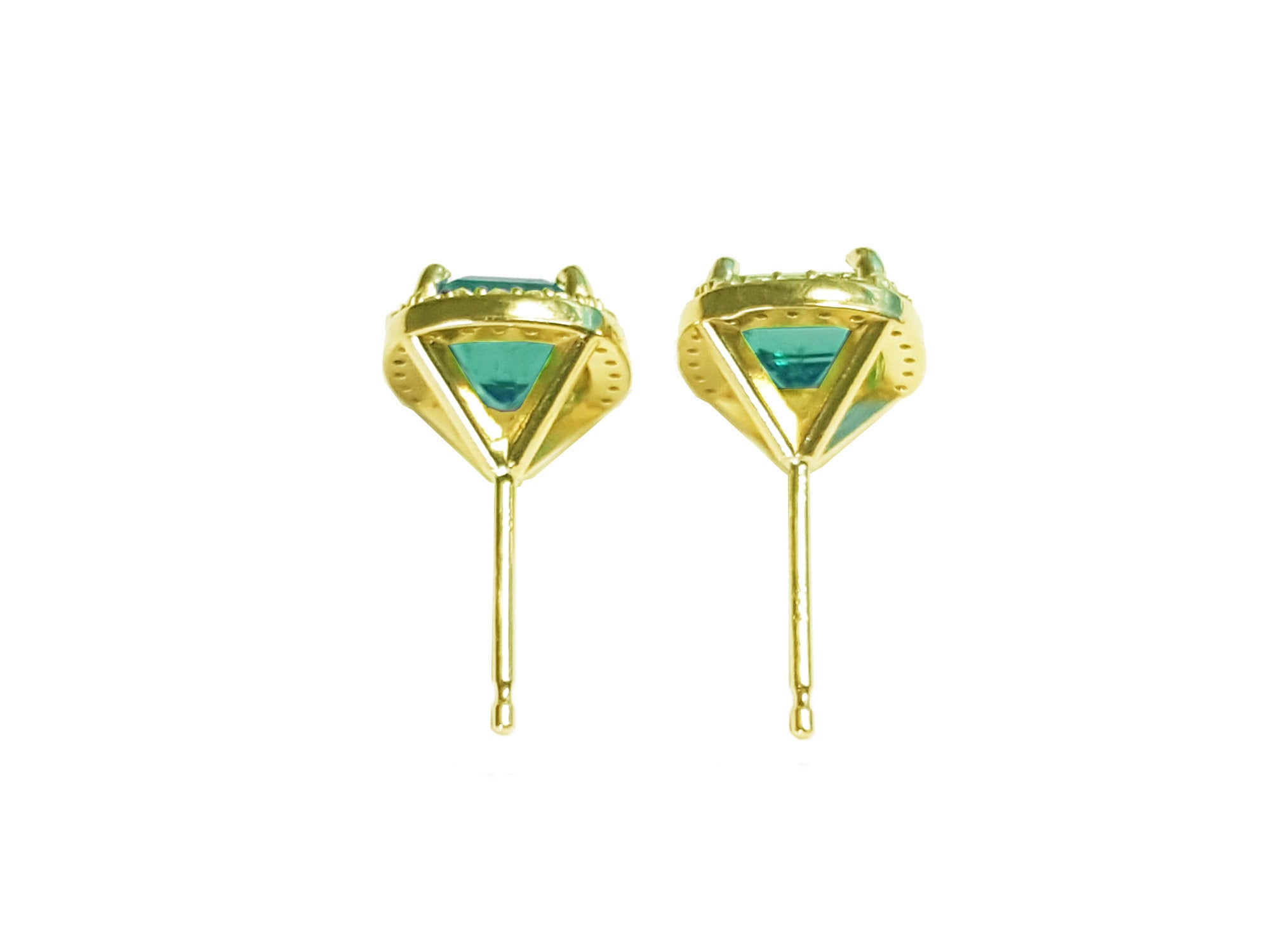 Genuine emerald jewelry