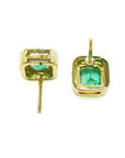 Wholesale Colombian emerald earrings