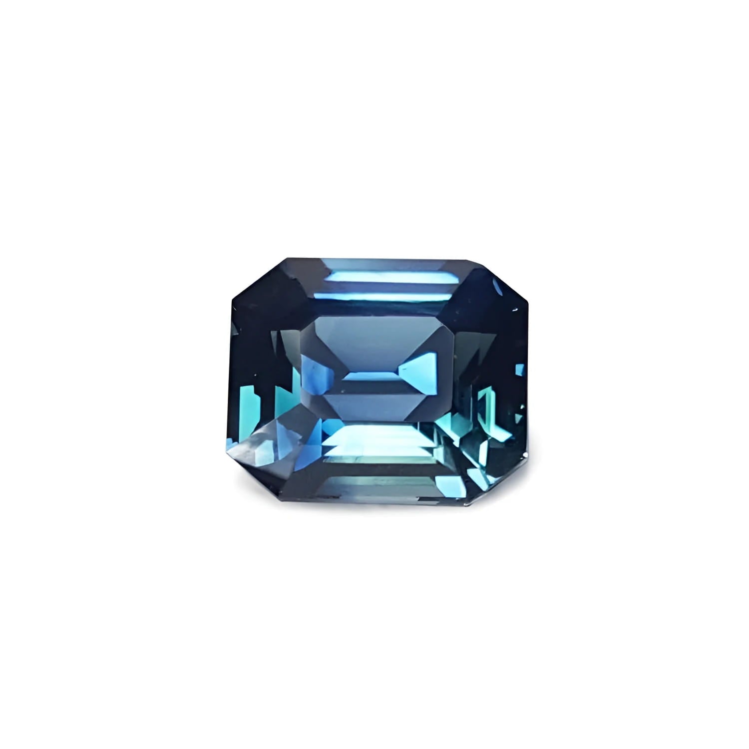 Loose sapphire GIA certified natural untreated, eye clean sparkling and crystalline intense blue-green color, Ceylon (Sri Lanka).