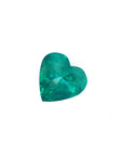 Genuine certified by GIA loose Colombian emerald heart cut Muzo 