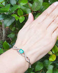 Genuine Emerald bracelet for  mother’s day