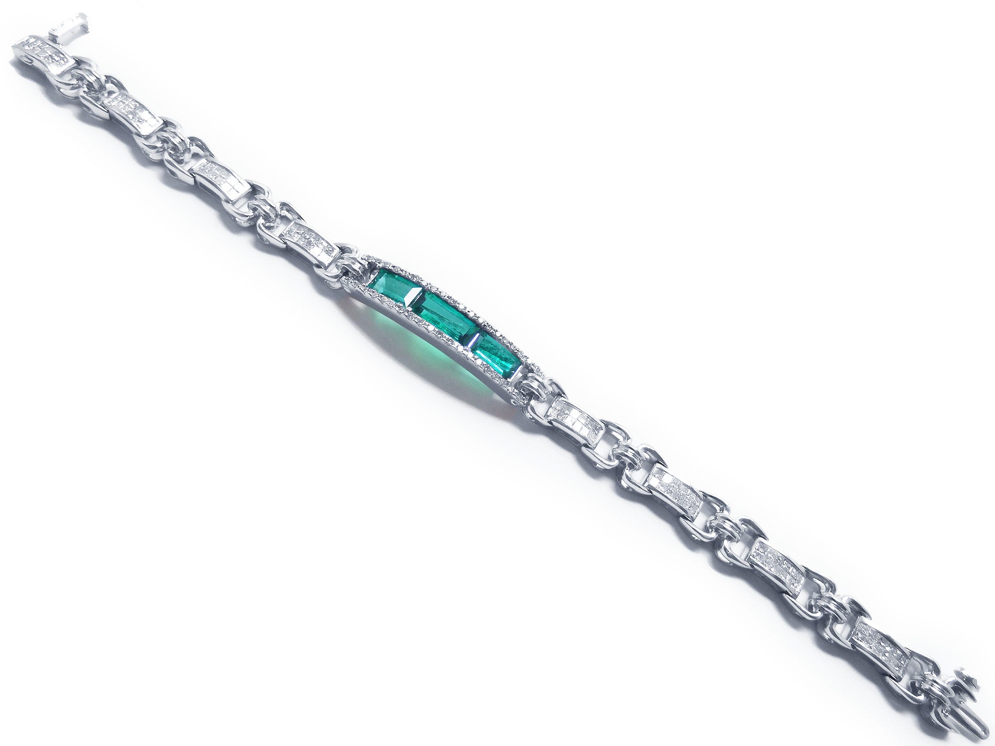 Natural Colombian Emerald bracelets for women