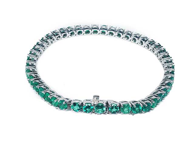 Genuine Emerald bracelet for mother’s day