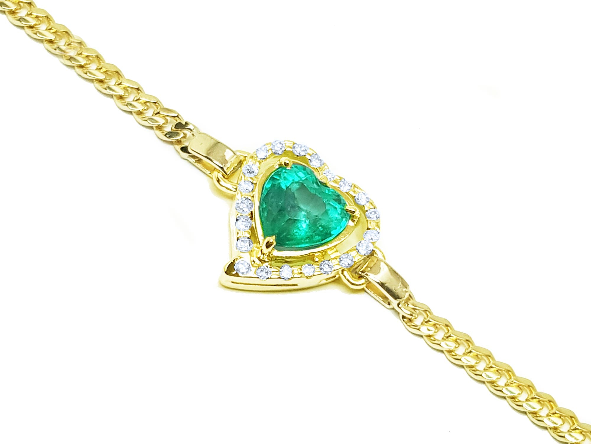 Emerald bracelet for sale