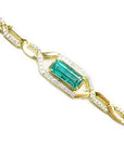 Green emerald Women’s bracelet