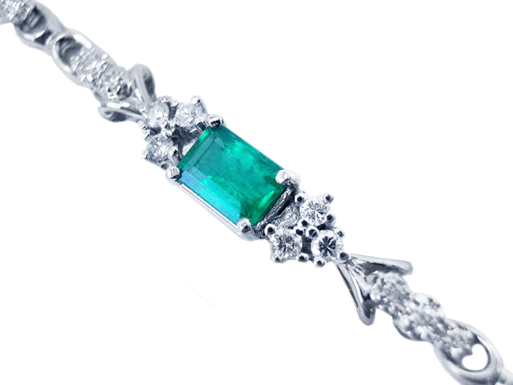 Emerald bracelets for sale