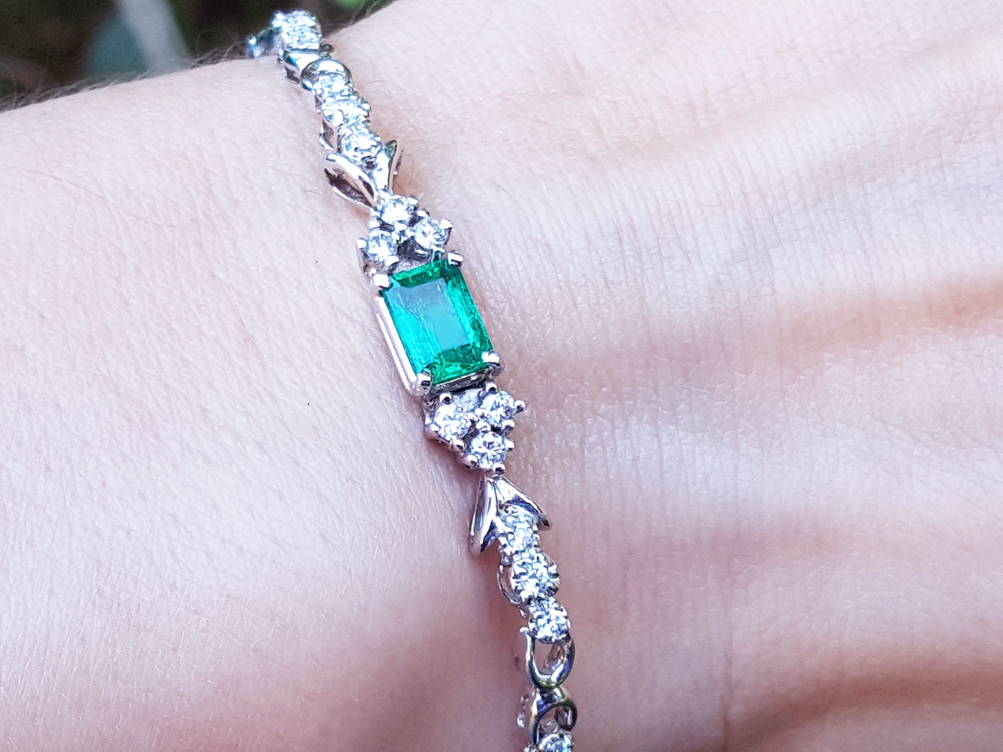 Colombian Emerald bracelets for sale