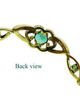 Green emerald Women’s bracelet