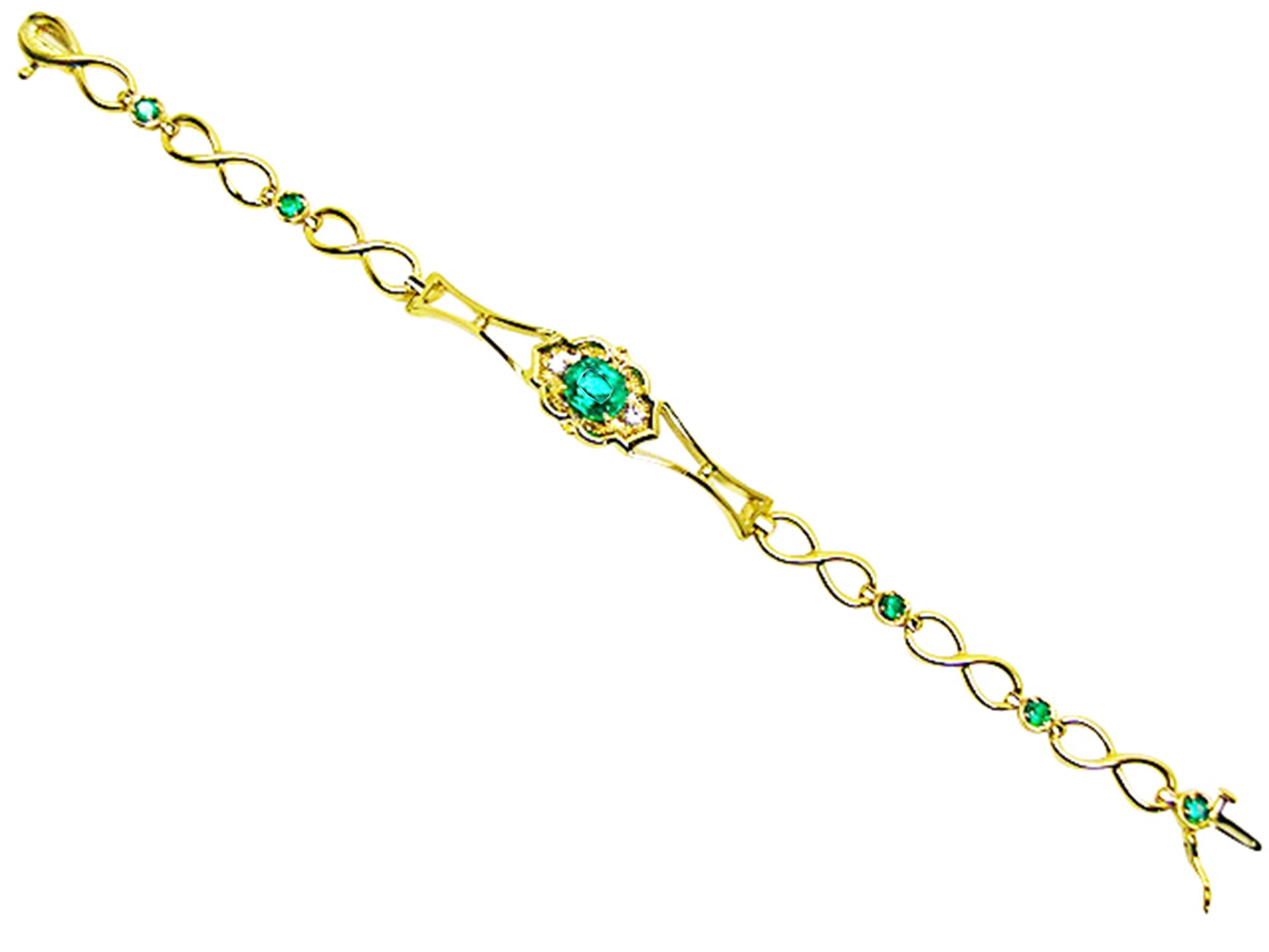 Muzo Colombian Emerald bracelets for sale