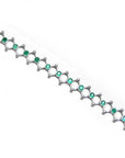 Mother’s day emerald bracelet the perfect gift for her