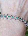 Genuine Emerald bracelet