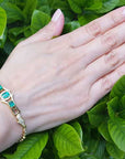 Genuine Emerald bracelet for mother’s day