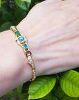 Mother’s day emerald bracelet the perfect gift for her