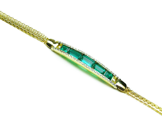 May Birthstone bracelet for women