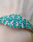 Women’s Natural emerald bracelet