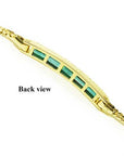 Genuine emerald bracelet for sale