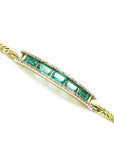 Real Colombian emeralds fine gold jewelry