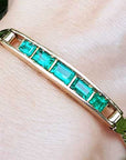 Mother’s day emerald bracelet the perfect gift for her