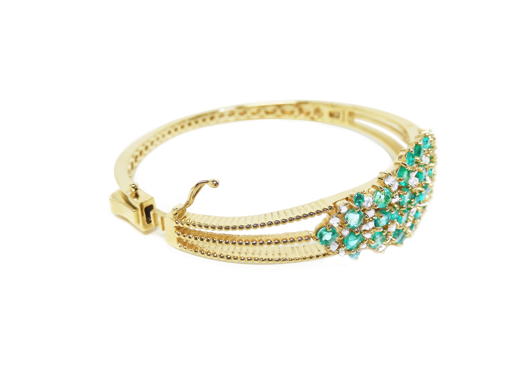 Gift for her emerald bangle bracelets in USA