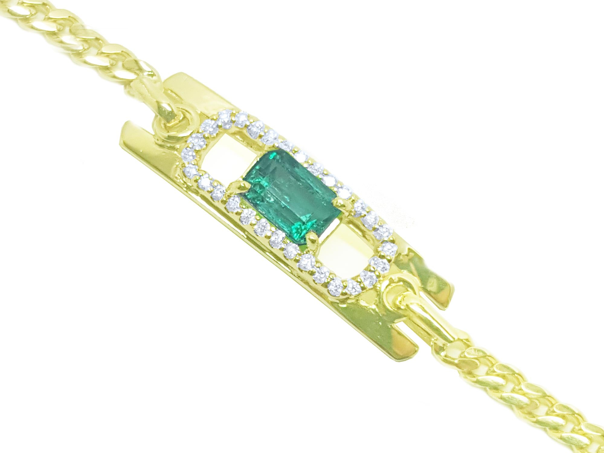 Emerald bracelet