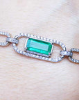 Real Colombian emerald jewelry