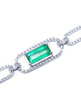 Emerald jewelry hand made in USA