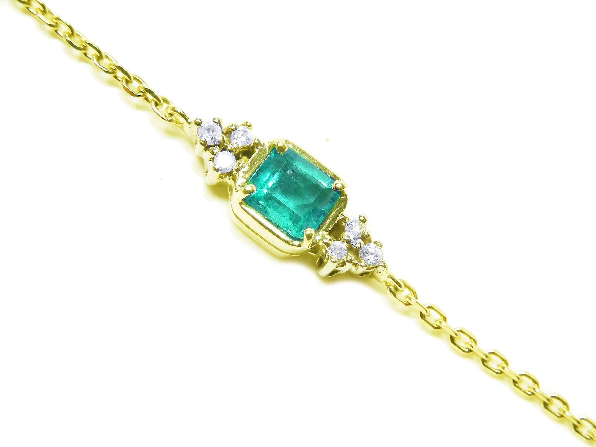 Emerald bracelet