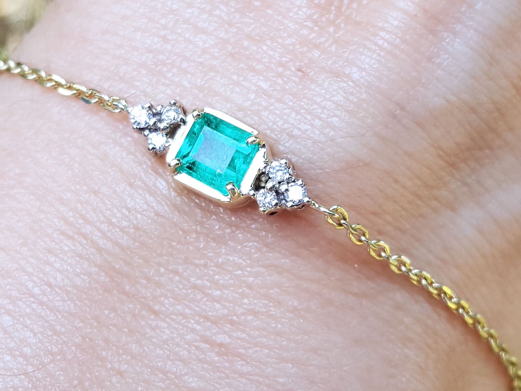 Colombian Emerald bracelet