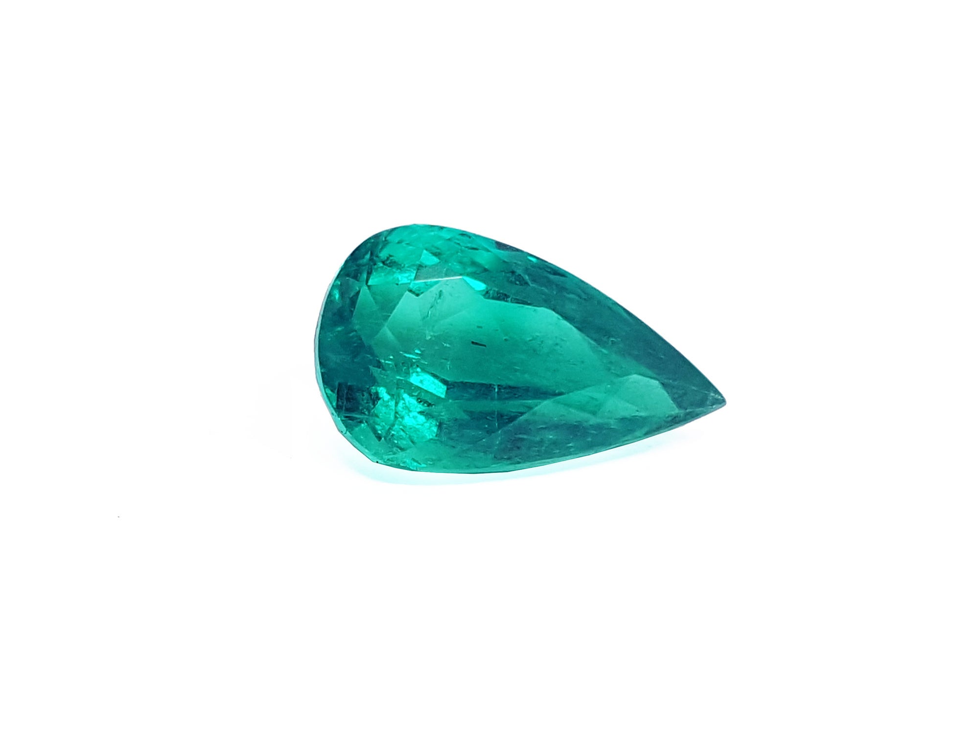 Loose Colombian emerald GIA certified