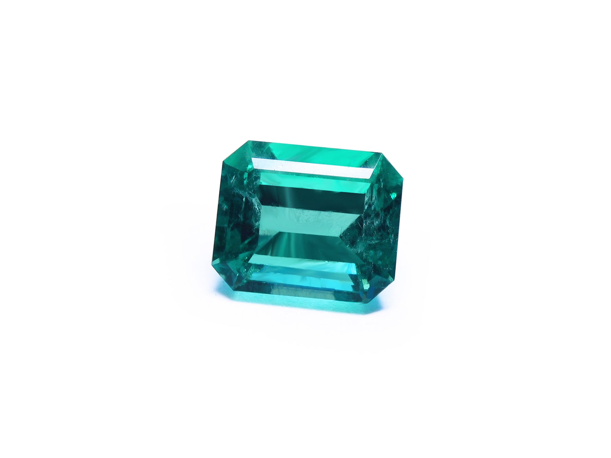Gia certified Natural loose Colombian emerald