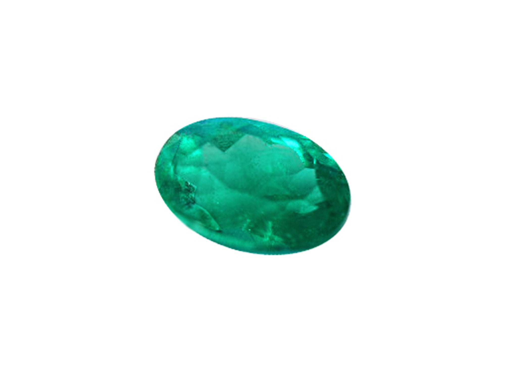 May birthstone oval cut emerald