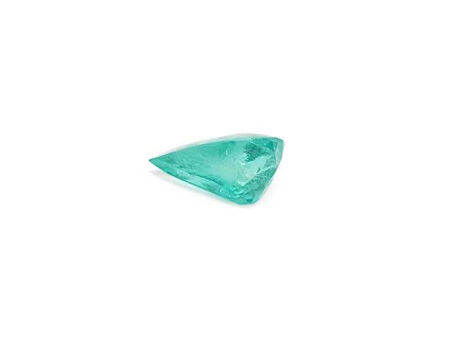 Pear shaped loose emeralds for sale