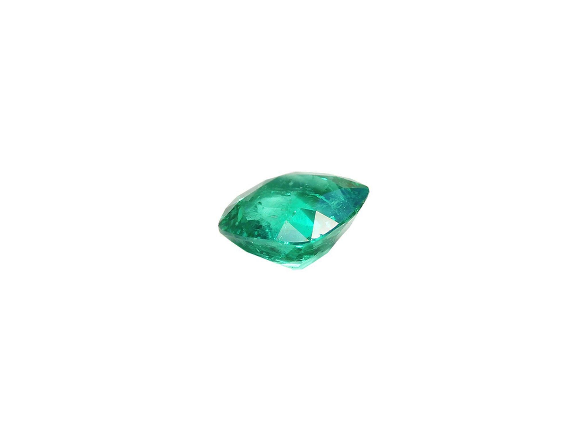 Loose cushion cut loose emerald for sale\