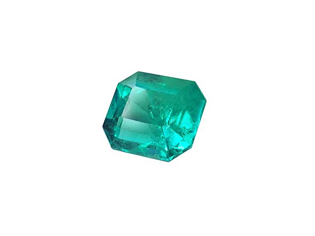 Authentic loose emeralds from Colombia