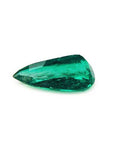 Deep green loose emeralds