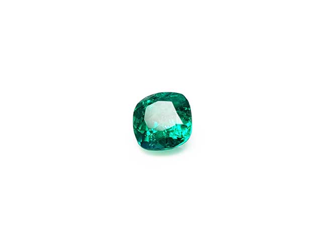 Authentic loose emeralds from Colombia