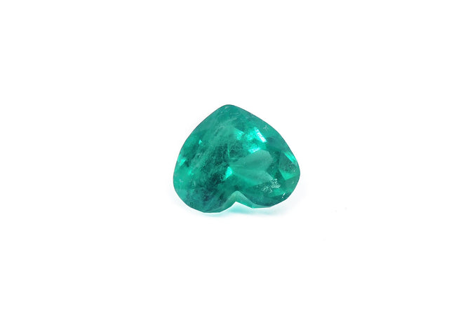 Heart cut loose emeralds for sale