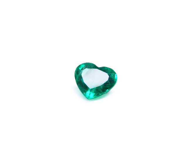 Natural emeralds from Colombia