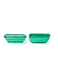 Real Colombian emeralds gemstone