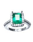 Real Colombian emerald for sae