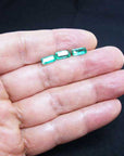 Green beryl Colombian emeralds