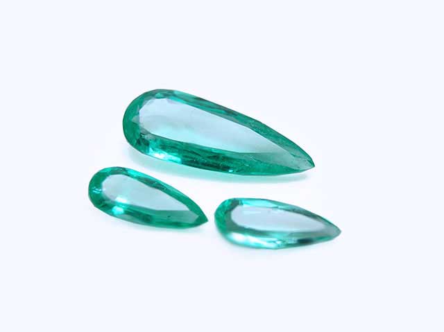 Authentic Colombian loose emeralds