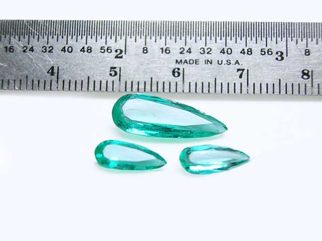 Colombian loose emeralds for sale